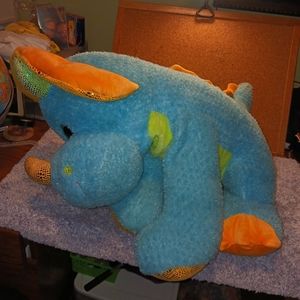 Big triceratops plushie